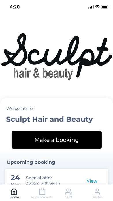 Emulate iPhone app Sculpt Hair and Beauty using MyAndroid Emulate iPhone app Sculpt Hair and Beauty using MyAndroid