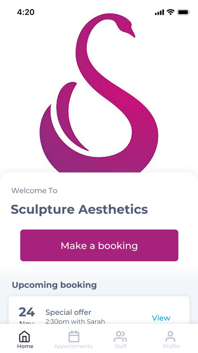 Emulate iPhone app Sculpture Aesthetics using MyAndroid