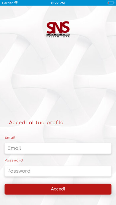 Emulate iPhone app Scuola Nutrizione Salernitana using MyAndroid Emulate iPhone app Scuola Nutrizione Salernitana using MyAndroid