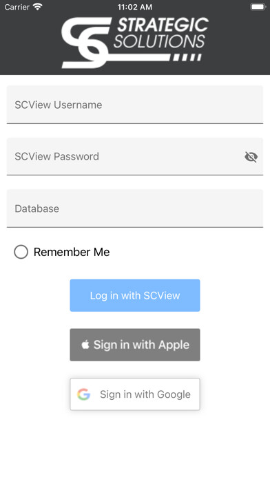Emulate iPhone app SCView Mobile using MyAndroid