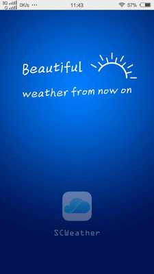 Emulate Android APK SCWeather Emulate Android APK SCWeather