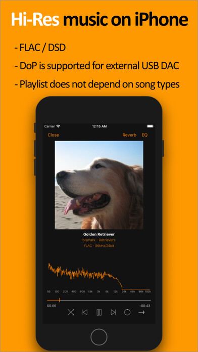 Emulate iPhone app scylla - Hi-Res Music Player using MyAndroid Emulate iPhone app scylla - Hi-Res Music Player using MyAndroid
