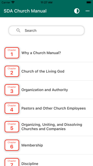 Emulate iPhone app SDA Church Manual using MyAndroid Emulate iPhone app SDA Church Manual using MyAndroid