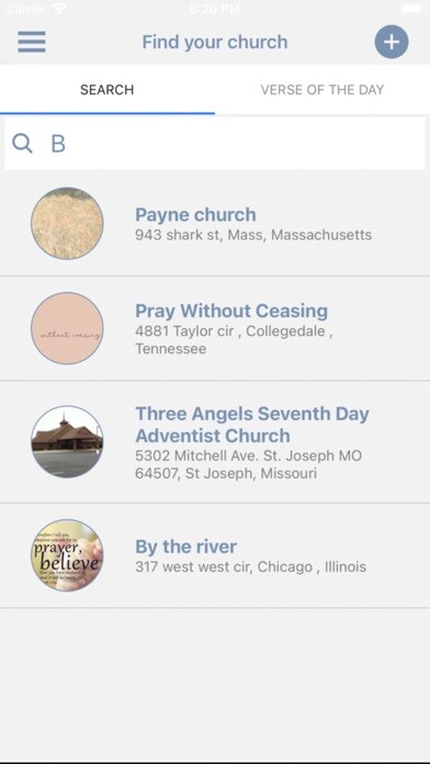 Emulate iPhone app SDA Church using MyAndroid