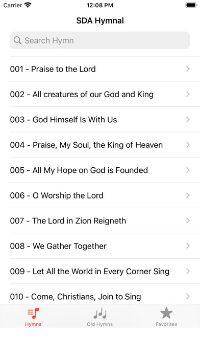 Emulate Android APK SDA HYMNAL COMPLETE