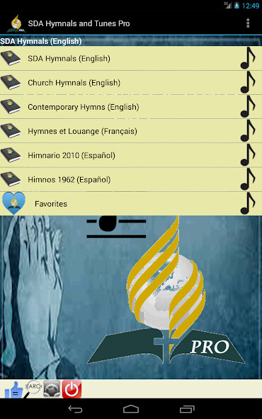 Run android online APK SDA Hymnals and Tunes Pro from MyAndroid or emulate SDA Hymnals and Tunes Pro using MyAndroid Run android online APK SDA Hymnals and Tunes Pro from MyAndroid or emulate SDA Hymnals and Tunes Pro using MyAndroid