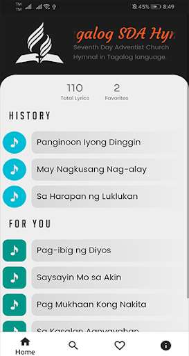 Run android online APK SDA Hymnal Tagalog from MyAndroid or emulate SDA Hymnal Tagalog using MyAndroid