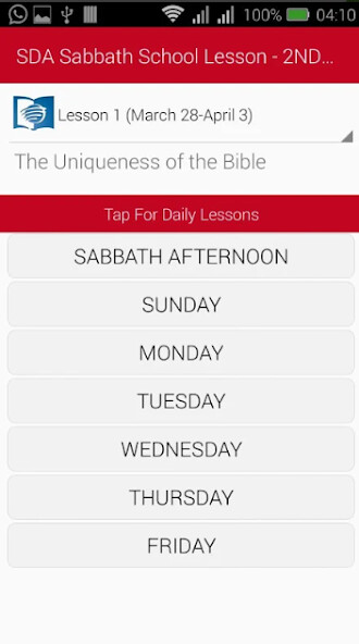 Run android online APK SDA Sabbath School Lesson : 2ND Quarter 2020 from MyAndroid or emulate SDA Sabbath School Lesson : 2ND Quarter 2020 using MyAndroid