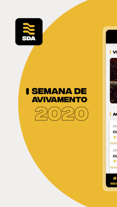 Emulate iPhone app SDA - Semana de Avivamento using MyAndroid Emulate iPhone app SDA - Semana de Avivamento using MyAndroid