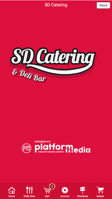 Emulate iPhone app SD Catering using MyAndroid