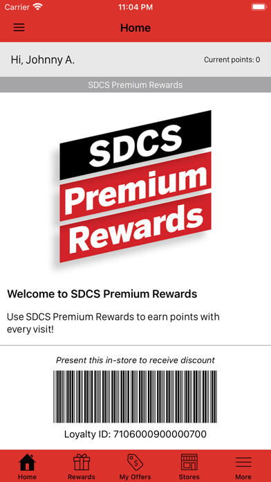 Emulate iPhone app SDCS Premium Rewards using MyAndroid Emulate iPhone app SDCS Premium Rewards using MyAndroid