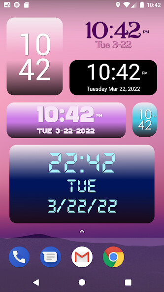 Run android online APK SD DigiClock Widget from MyAndroid or emulate SD DigiClock Widget using MyAndroid