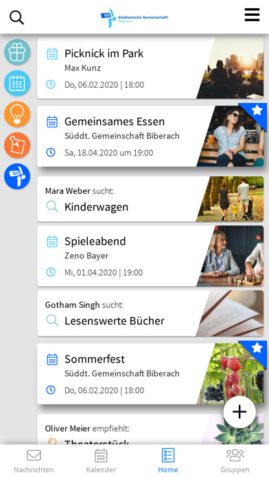 Emulate iPhone app Süddt. Gemeinschaft Biberach using MyAndroid Emulate iPhone app Süddt. Gemeinschaft Biberach using MyAndroid