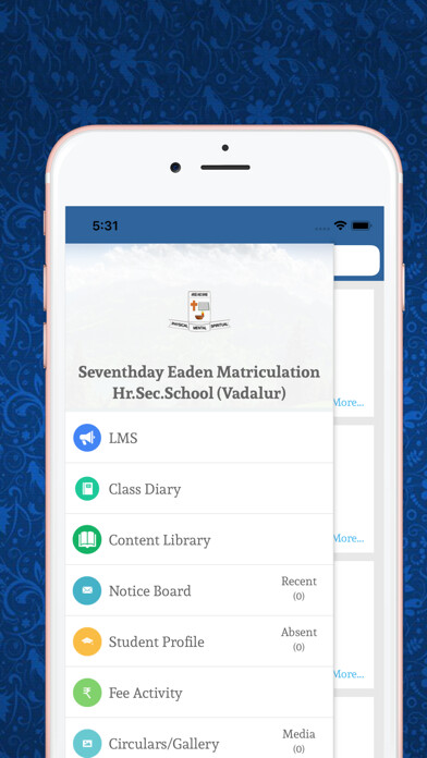 Emulate iPhone app S D Eaden App using MyAndroid