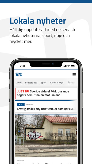 Emulate iPhone app Södermanlands Nyheter using MyAndroid Emulate iPhone app Södermanlands Nyheter using MyAndroid