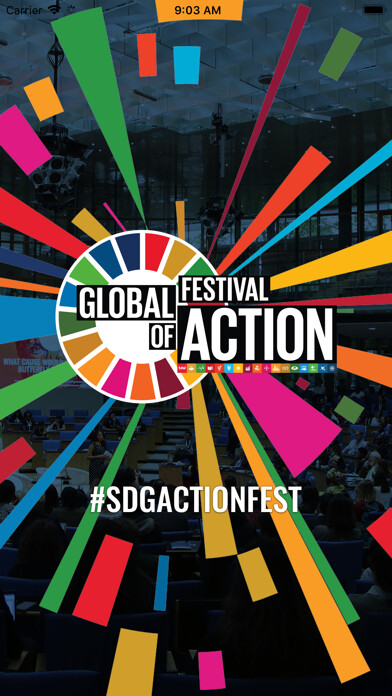 Emulate iPhone app SDG Global Festival of Action using MyAndroid Emulate iPhone app SDG Global Festival of Action using MyAndroid