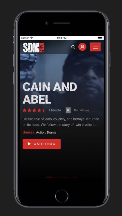 Emulate iPhone app SDM FLIX using MyAndroid