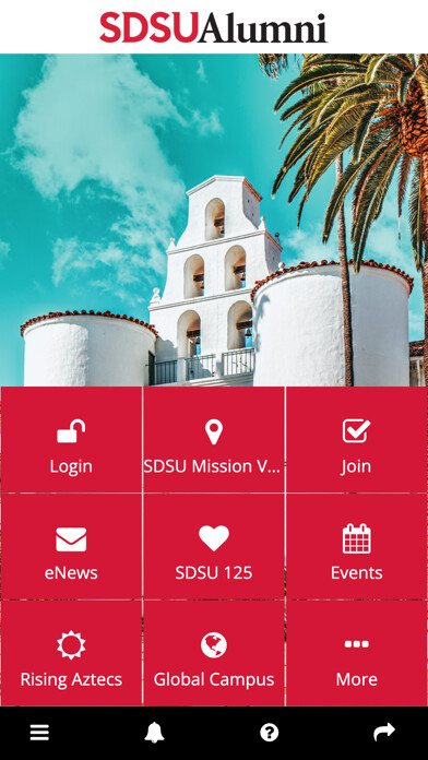 Emulate iPhone app SDSU Alumni using MyAndroid