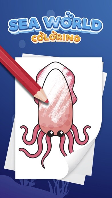 Emulate iPhone app Sea Animal Coloring Book Game using MyAndroid Emulate iPhone app Sea Animal Coloring Book Game using MyAndroid