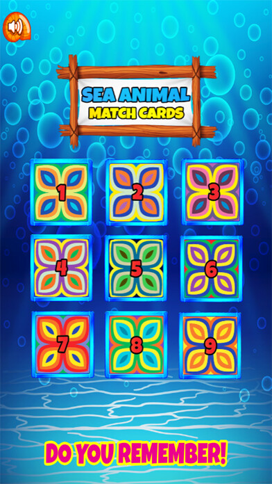 Emulate iPhone app Sea Animal Match Cards Game For Kids using MyAndroid Emulate iPhone app Sea Animal Match Cards Game For Kids using MyAndroid