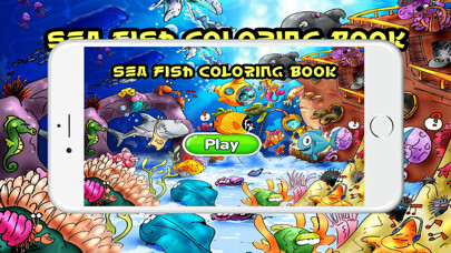 Emulate iPhone app Sea Fish Coloring Book For Kids Toddler using MyAndroid Emulate iPhone app Sea Fish Coloring Book For Kids Toddler using MyAndroid