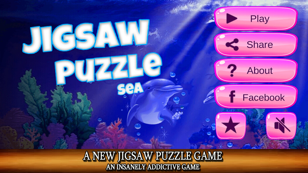 Run android online APK Sea life and dolphins jigsaw puzzles for everyone from MyAndroid or emulate Sea life and dolphins jigsaw puzzles for everyone using MyAndroid