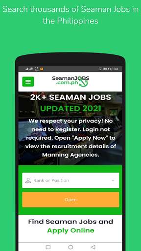 Run android online APK Seaman Jobs Philippines from MyAndroid or emulate Seaman Jobs Philippines using MyAndroid