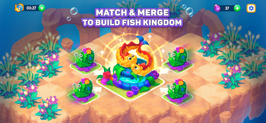 Run android online APK Sea Merge: Fish games in Ocean from MyAndroid or emulate Sea Merge: Fish games in Ocean using MyAndroid Run android online APK Sea Merge: Fish games in Ocean from MyAndroid or emulate Sea Merge: Fish games in Ocean using MyAndroid