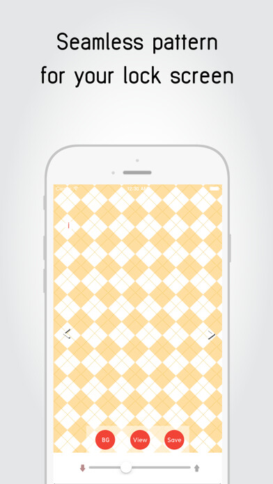 Emulate iPhone app Seamless Lock Screen ~ Wallpaper Maker FREE using MyAndroid
