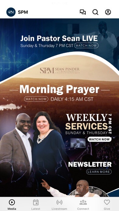 Emulate iPhone app Sean Pinder Ministries using MyAndroid Emulate iPhone app Sean Pinder Ministries using MyAndroid