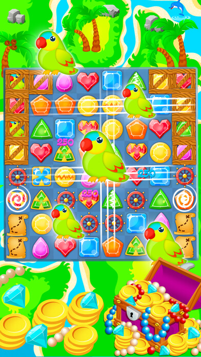 Emulate iPhone app Sea Pirate: Match-3 using MyAndroid Emulate iPhone app Sea Pirate: Match-3 using MyAndroid