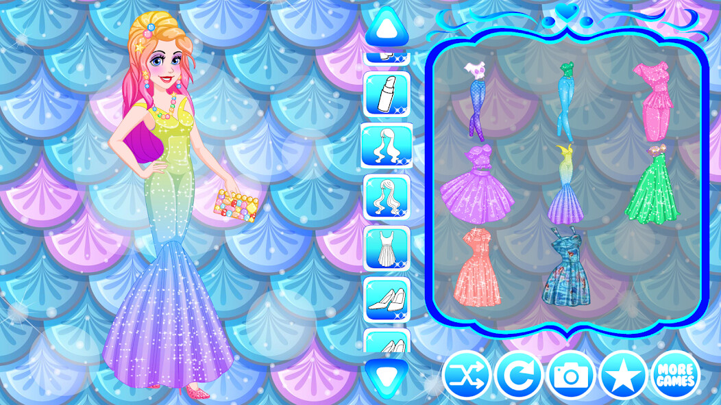 Run android online APK Sea Princess Game For Girls from MyAndroid or emulate Sea Princess Game For Girls using MyAndroid