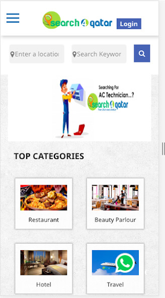 Run android online APK Search4qatar from MyAndroid or emulate Search4qatar using MyAndroid