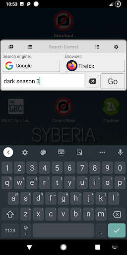 Run android online APK Search Central - One search bar for all browsers from MyAndroid or emulate Search Central - One search bar for all browsers using MyAndroid