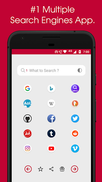 Run android online APK Search Engine Search It : Multiple Search Engines from MyAndroid or emulate Search Engine Search It : Multiple Search Engines using MyAndroid
