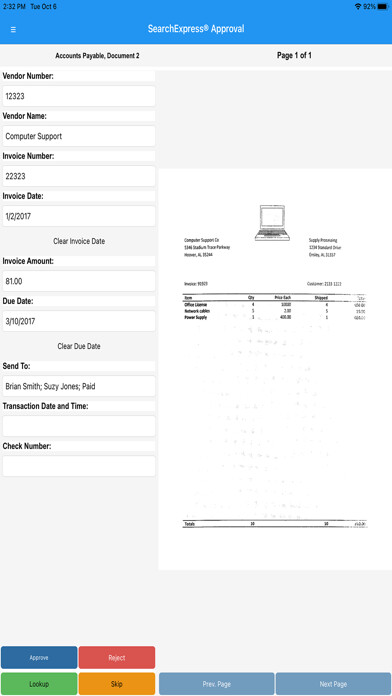 Emulate iPhone app SearchExpress® Approval using MyAndroid Emulate iPhone app SearchExpress® Approval using MyAndroid