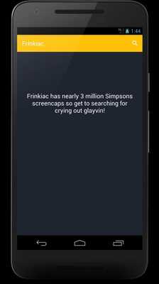 Emulate Android APK Search for Frinkiac
