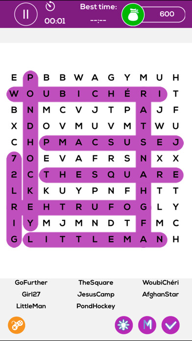 Emulate iPhone app Search Movie Name Puzzles - Mega Word Search using MyAndroid Emulate iPhone app Search Movie Name Puzzles - Mega Word Search using MyAndroid