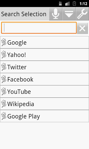 Emulate Android APK Search Selection