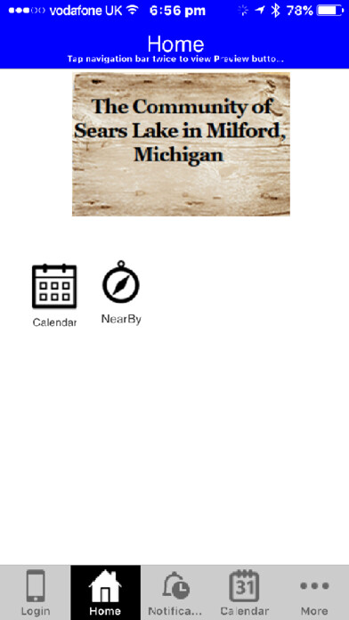 Emulate iPhone app Sears Lake Community Association using MyAndroid Emulate iPhone app Sears Lake Community Association using MyAndroid