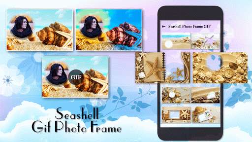 Run android online APK Seashell Photo Frame from MyAndroid or emulate Seashell Photo Frame using MyAndroid