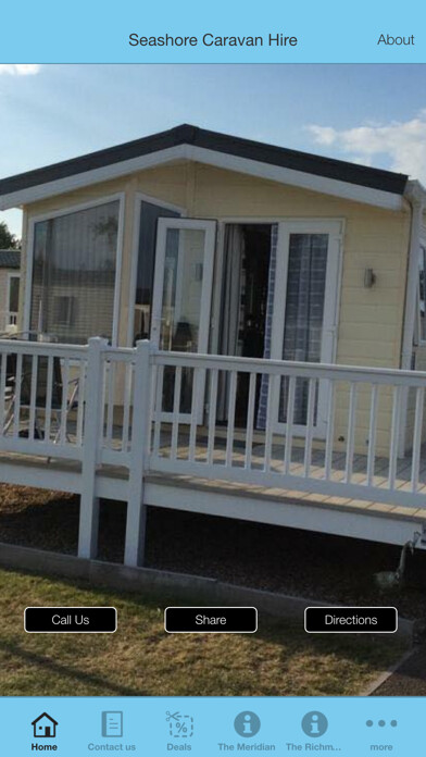 Emulate iPhone app Seashore Caravan Hire using MyAndroid Emulate iPhone app Seashore Caravan Hire using MyAndroid