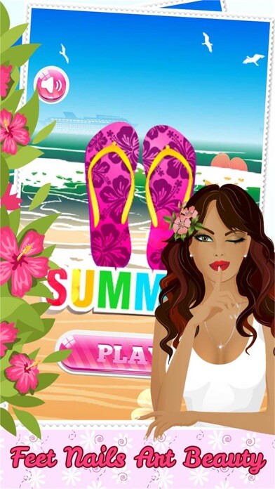 Emulate iPhone app Seaside Feet Salon Girl Game Nail Art Beauty Cute Designs And Manicure Ideas using MyAndroid Emulate iPhone app Seaside Feet Salon Girl Game Nail Art Beauty Cute Designs And Manicure Ideas using MyAndroid