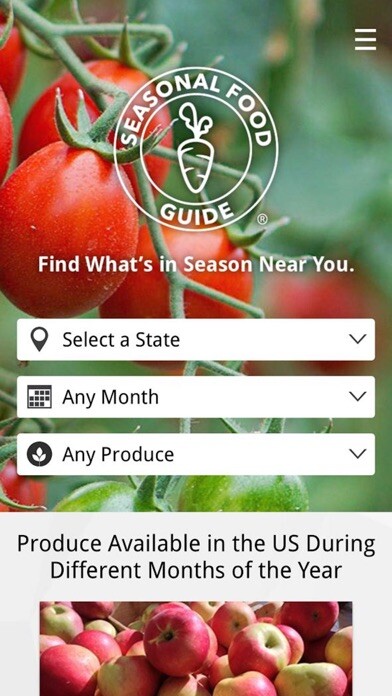 Run android online APK Seasonal Food Guide from MyAndroid or emulate Seasonal Food Guide using MyAndroid