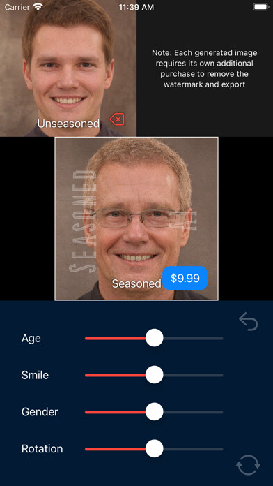 Emulate iPhone app Seasoned AI using MyAndroid