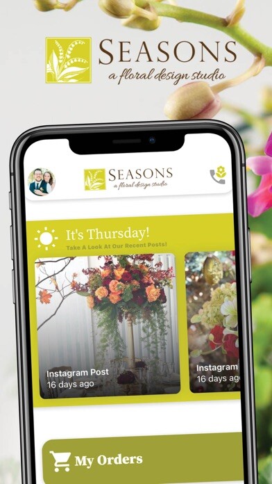 Emulate iPhone app Seasons Floral using MyAndroid Emulate iPhone app Seasons Floral using MyAndroid
