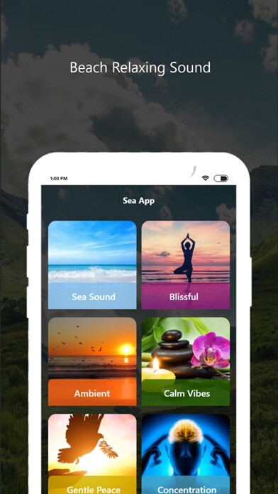 Emulate iPhone app Sea Sounds - Beach,Relax Music using MyAndroid Emulate iPhone app Sea Sounds - Beach,Relax Music using MyAndroid