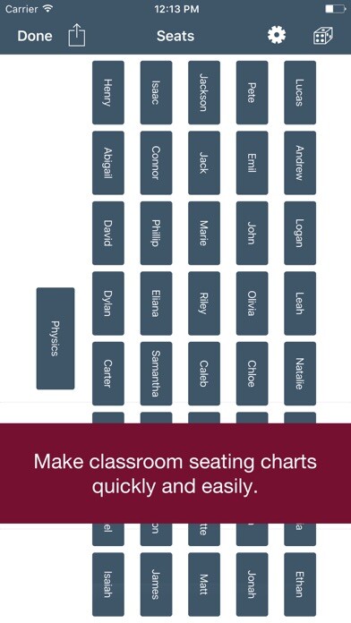 Emulate iPhone app Seats: Smart Seating Charts using MyAndroid Emulate iPhone app Seats: Smart Seating Charts using MyAndroid