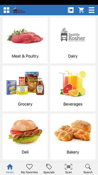 Emulate iPhone app Seattle Kosher using MyAndroid Emulate iPhone app Seattle Kosher using MyAndroid