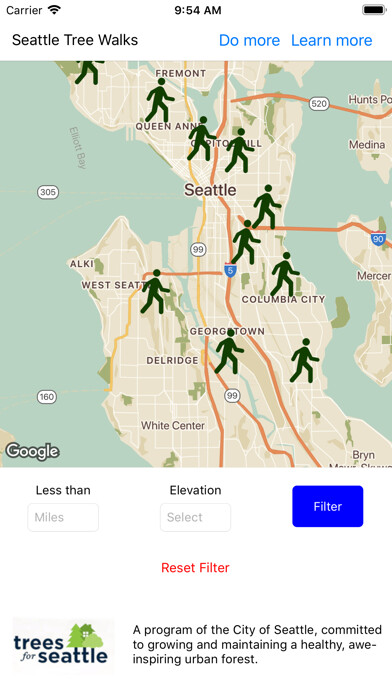 Run android online APK Seattle Tree Walks from MyAndroid or emulate Seattle Tree Walks using MyAndroid